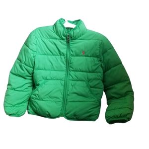 Green Puffer Jacket
